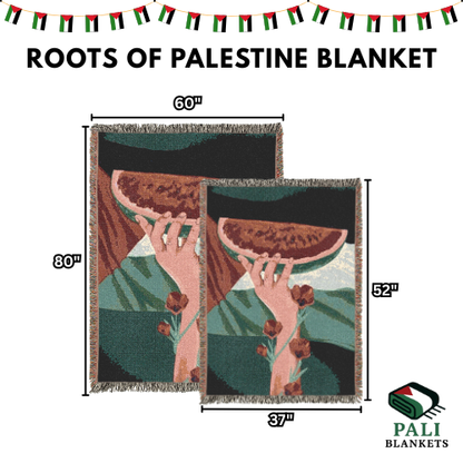 Free Palestine Blanket