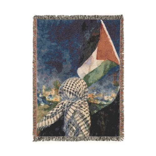 Free Palestine Blanket