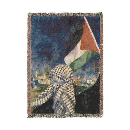 Free Palestine Blanket